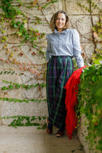 Pantalón Lulú Tartán verde