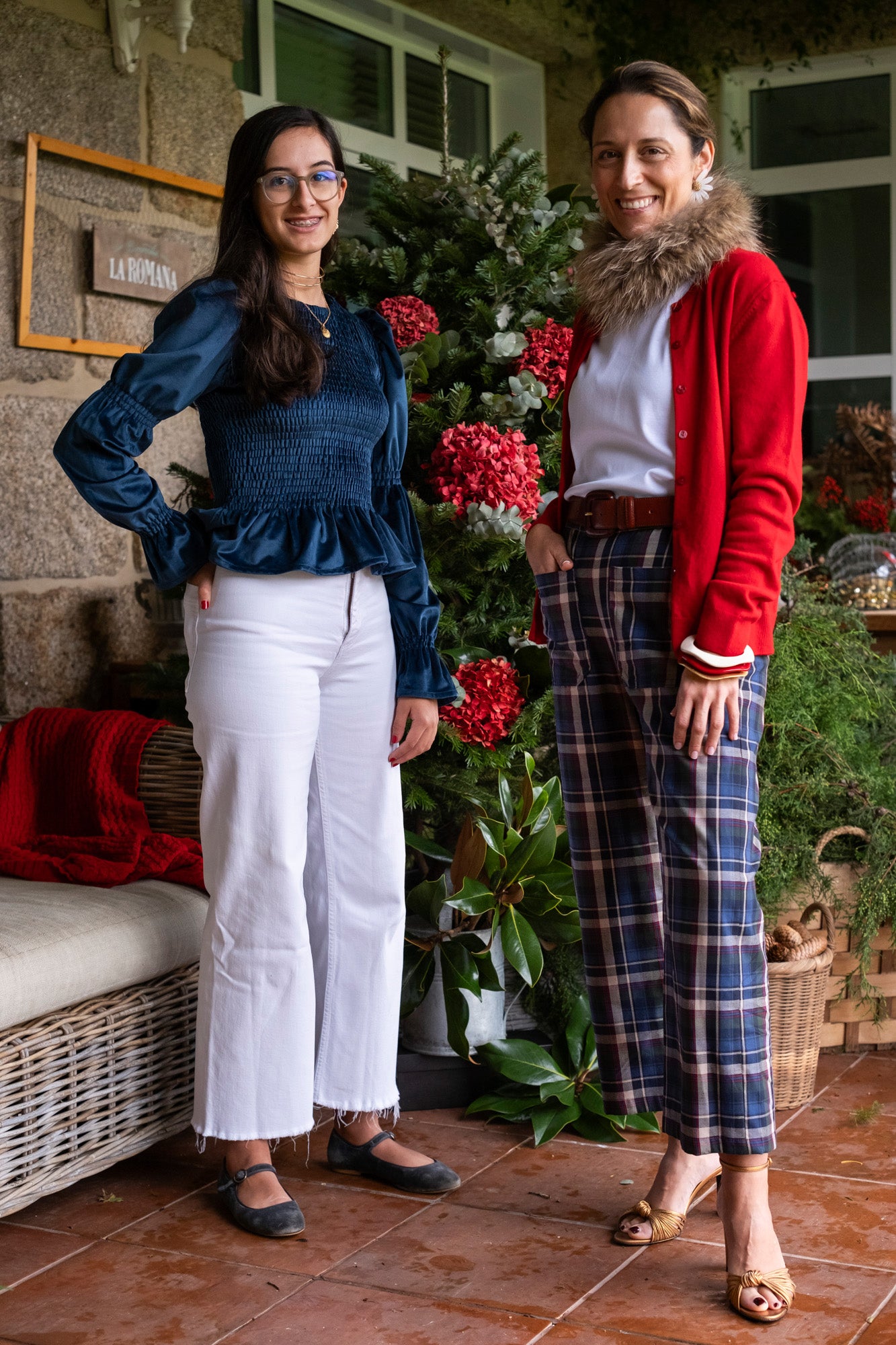 Culotte tartán Navy