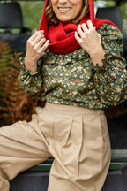 Camisa Amelia Liberty pajaritos