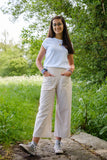 CULOTTE RAYAS OCHRE. Antes 65€