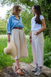 CULOTTE RAYAS OCHRE. Antes 65€