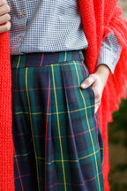 Pantalón Lulú Tartán verde