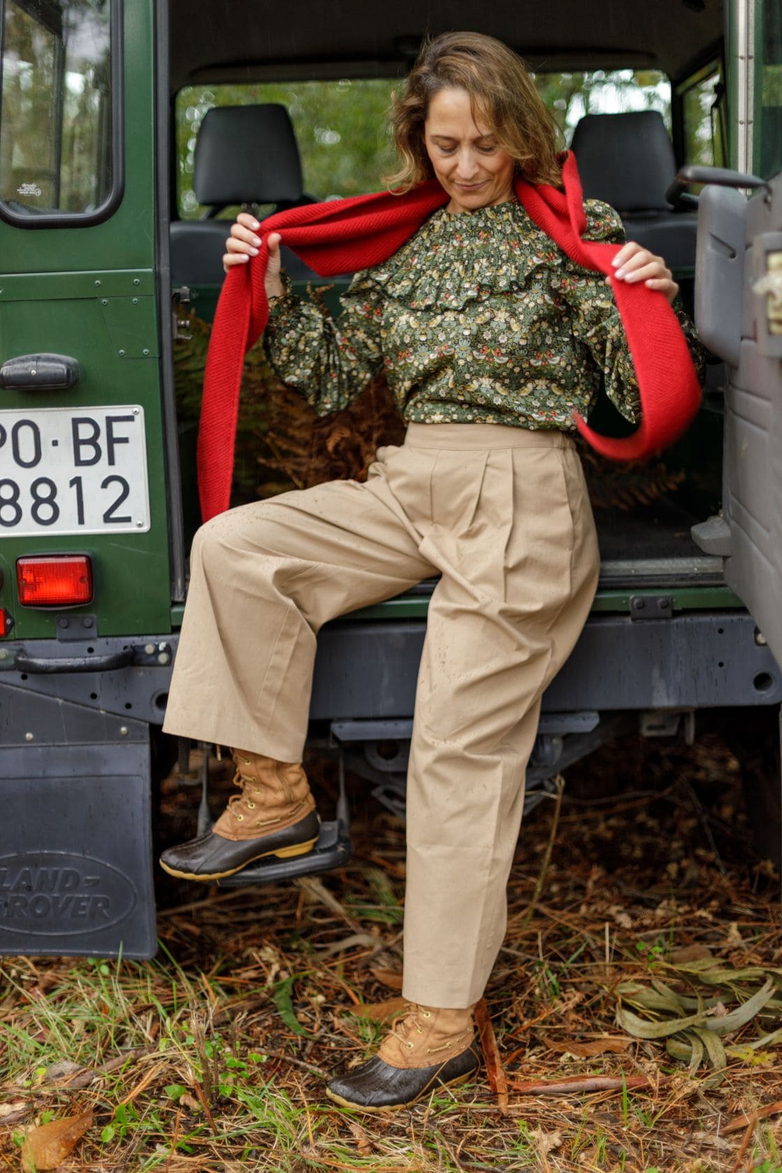 Camisa Amelia Liberty pajaritos