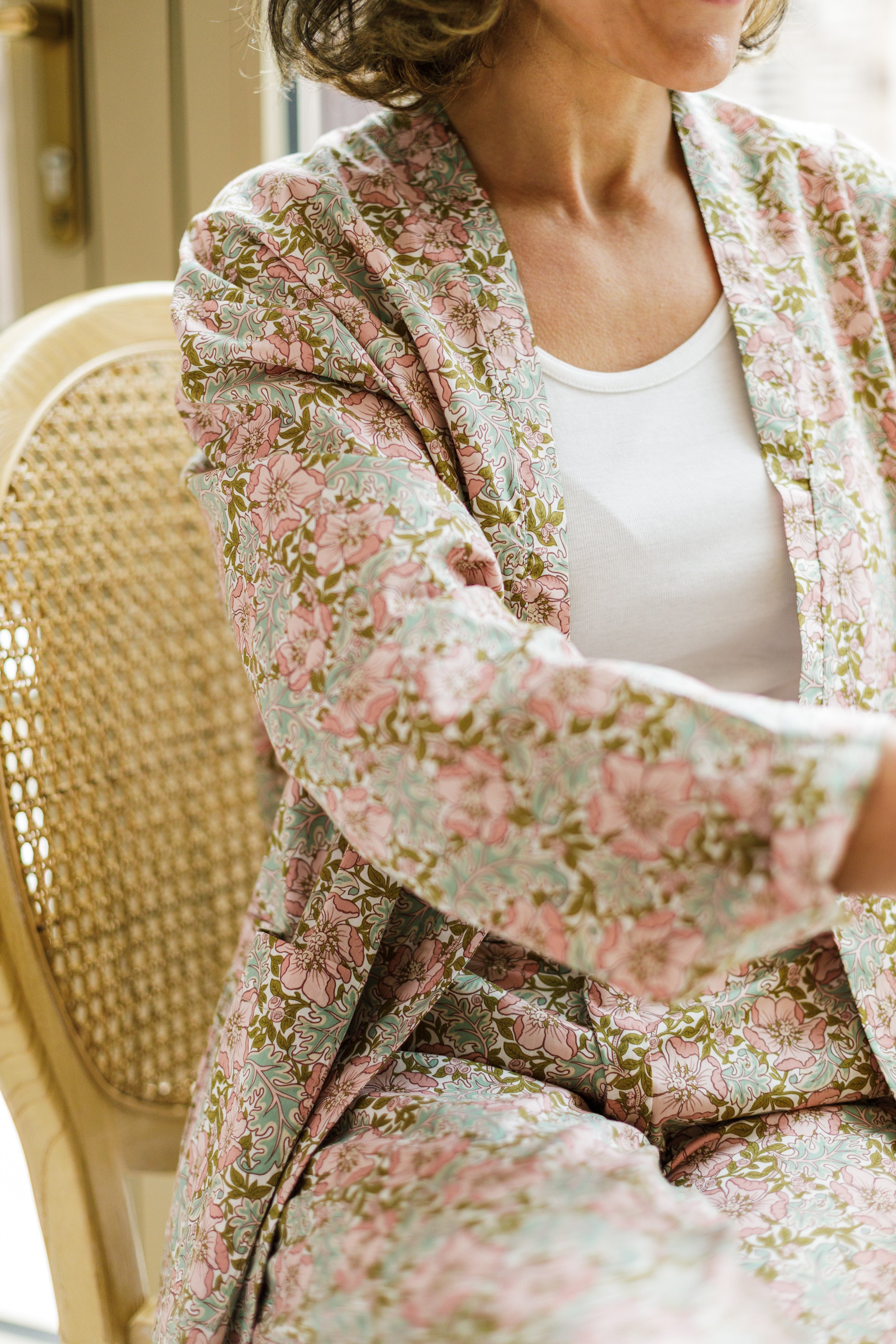 Chaquetita Liberty Amapola
