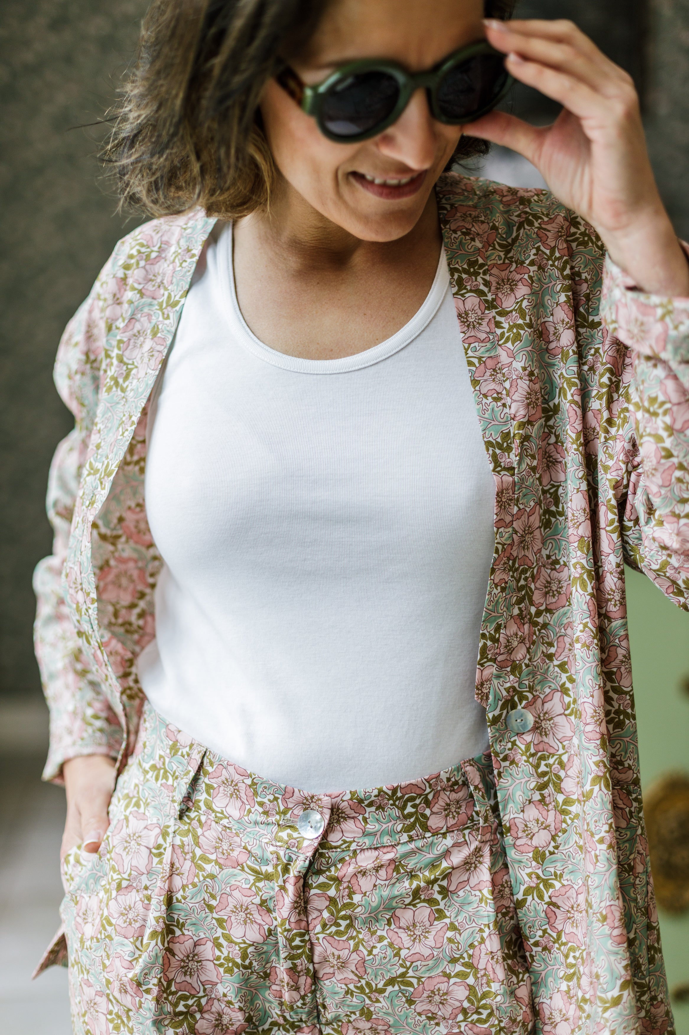 Chaquetita Liberty Amapola