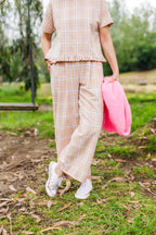 LULU CAMEL PANTS