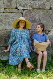 VESTIDO GARDEN TURQUESA. Antes 110€