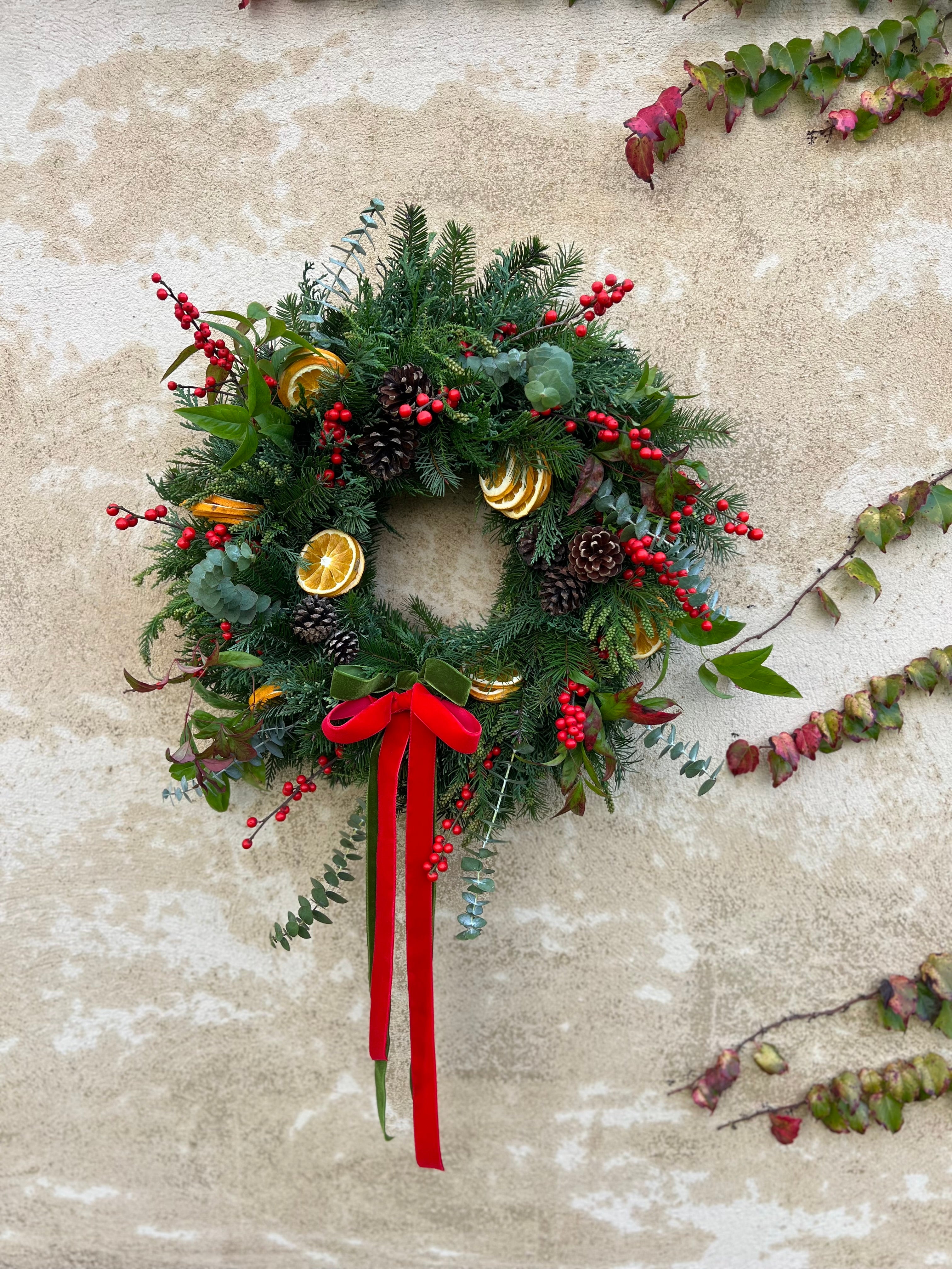 Corona de Navidad Carmen