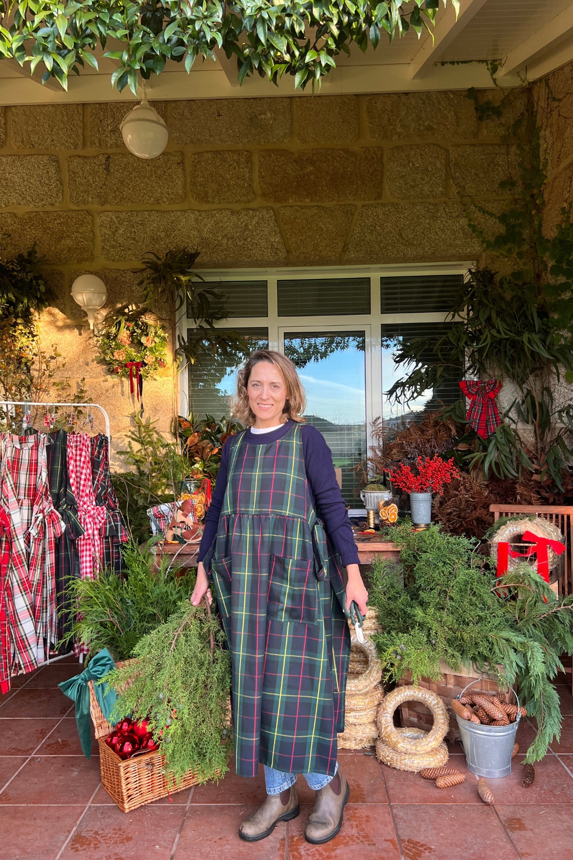 Delantales Gallegos de mujer moda gallega online La Romana Galicia