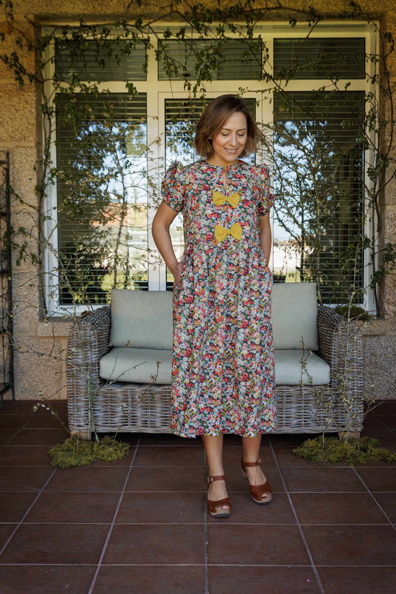 VESTIDO LIBERTY CANDELA. Antes 135€ - LA ROMANA GALICIA