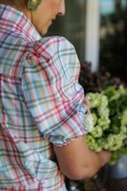 CAMISA ADRIANA CUADRITOS. Antes 75€ - LA ROMANA GALICIA