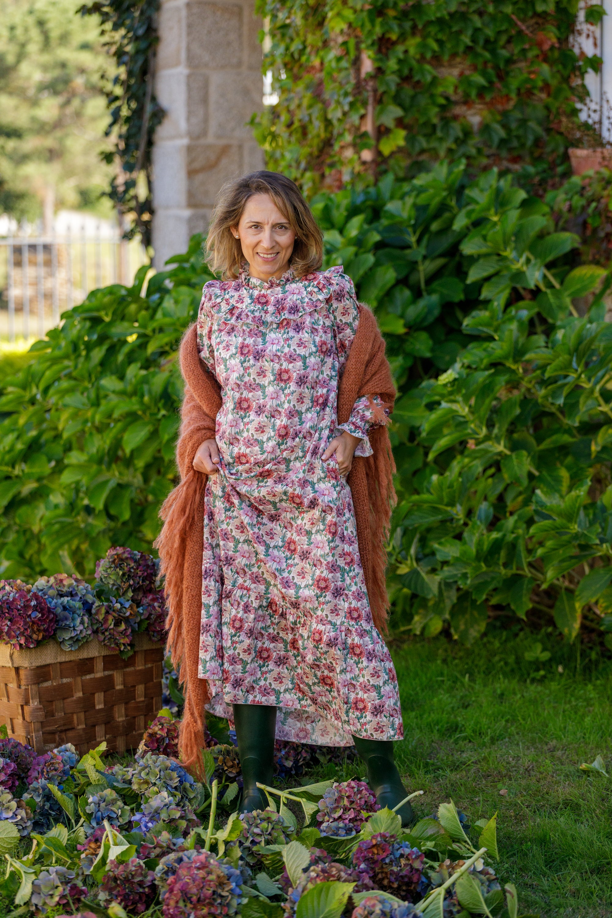 Vestido flores Liberty Poppy