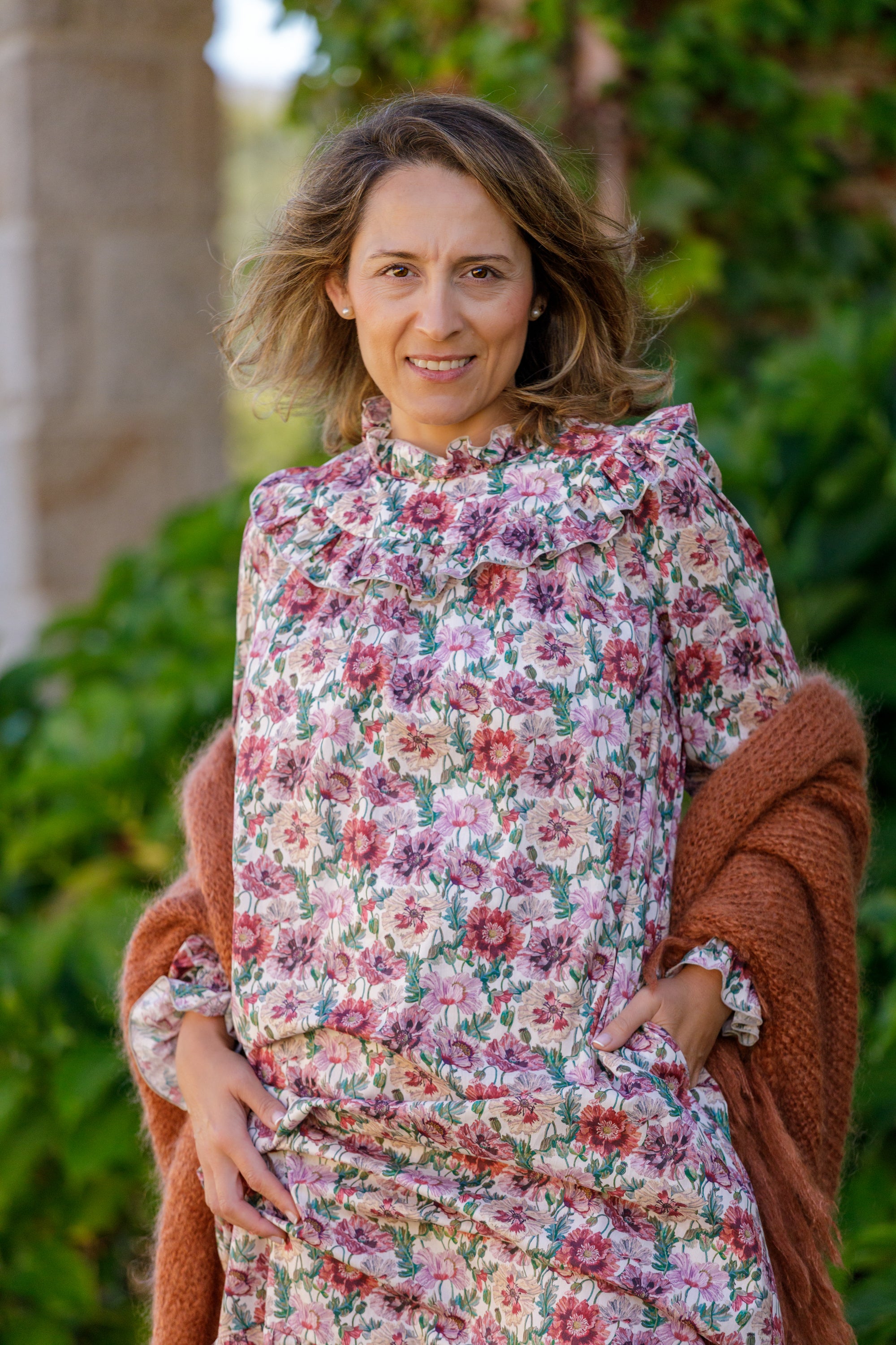 Vestido flores Liberty Poppy