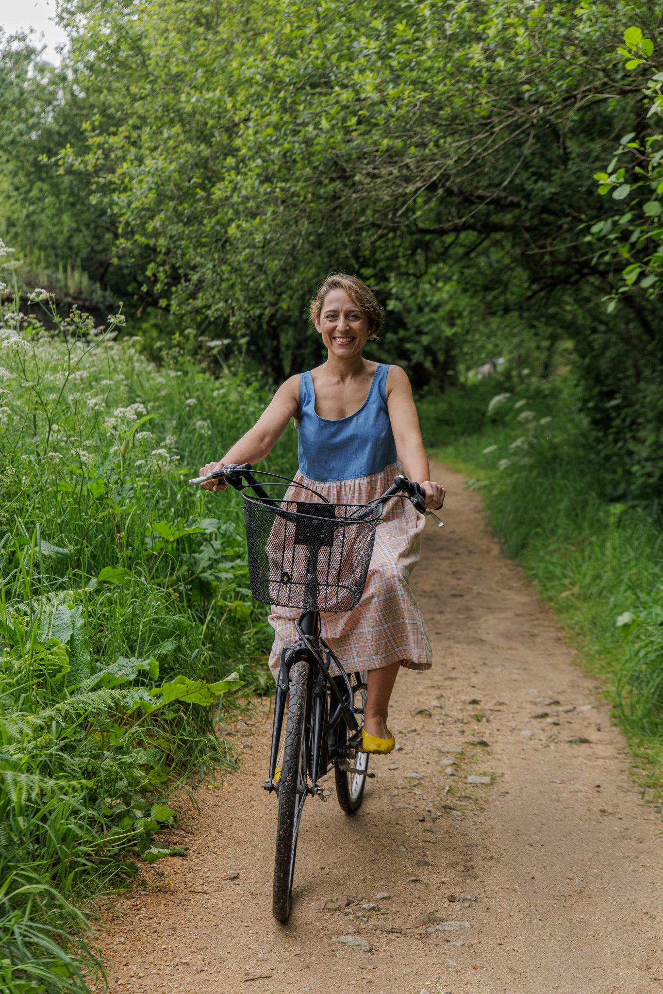 VESTIDO DORI CUADRITOS. Antes 115€ - LA ROMANA GALICIA