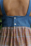 VESTIDO DORI CUADRITOS