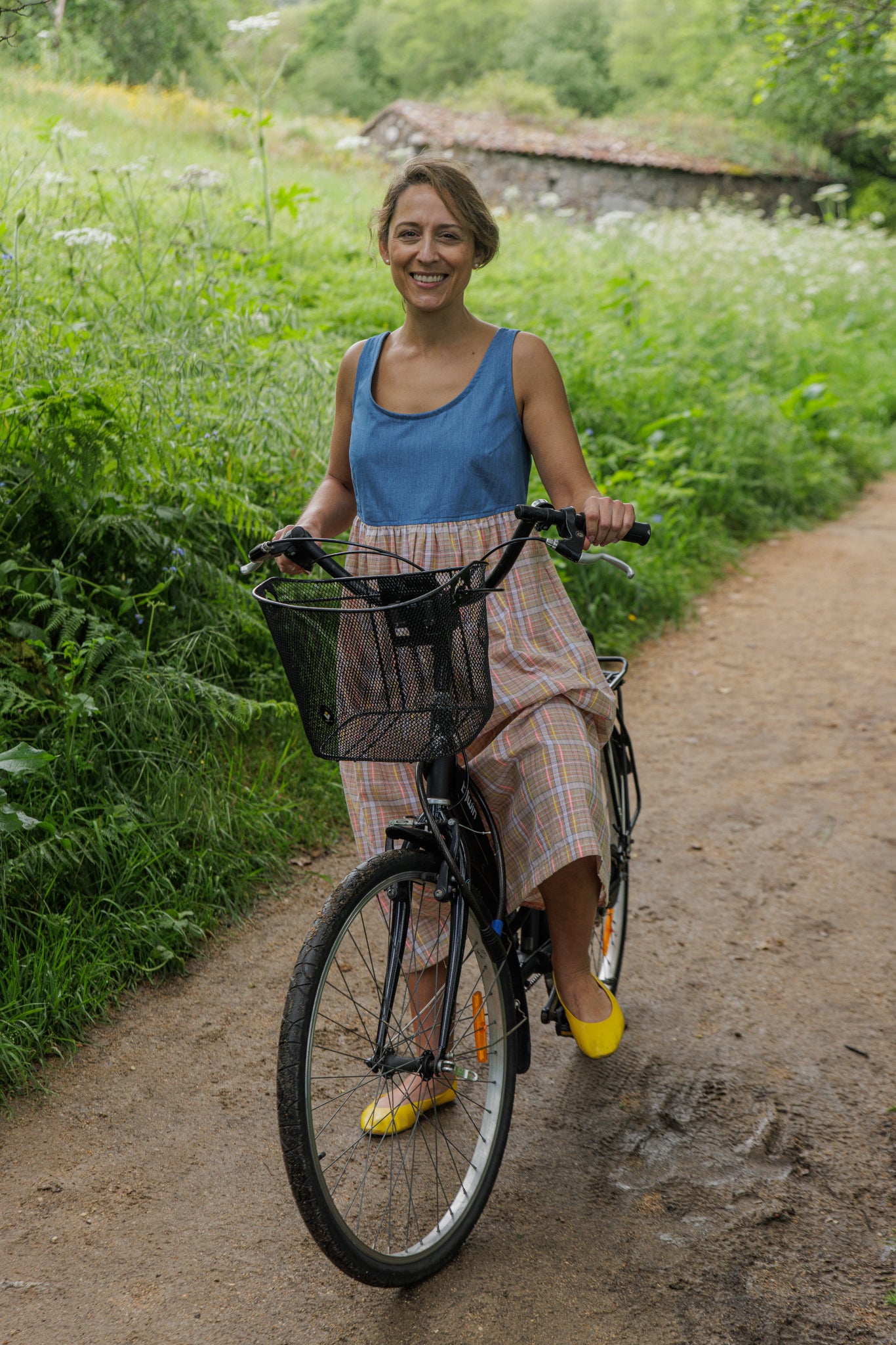 VESTIDO DORI CUADRITOS. Antes 115€ - LA ROMANA GALICIA