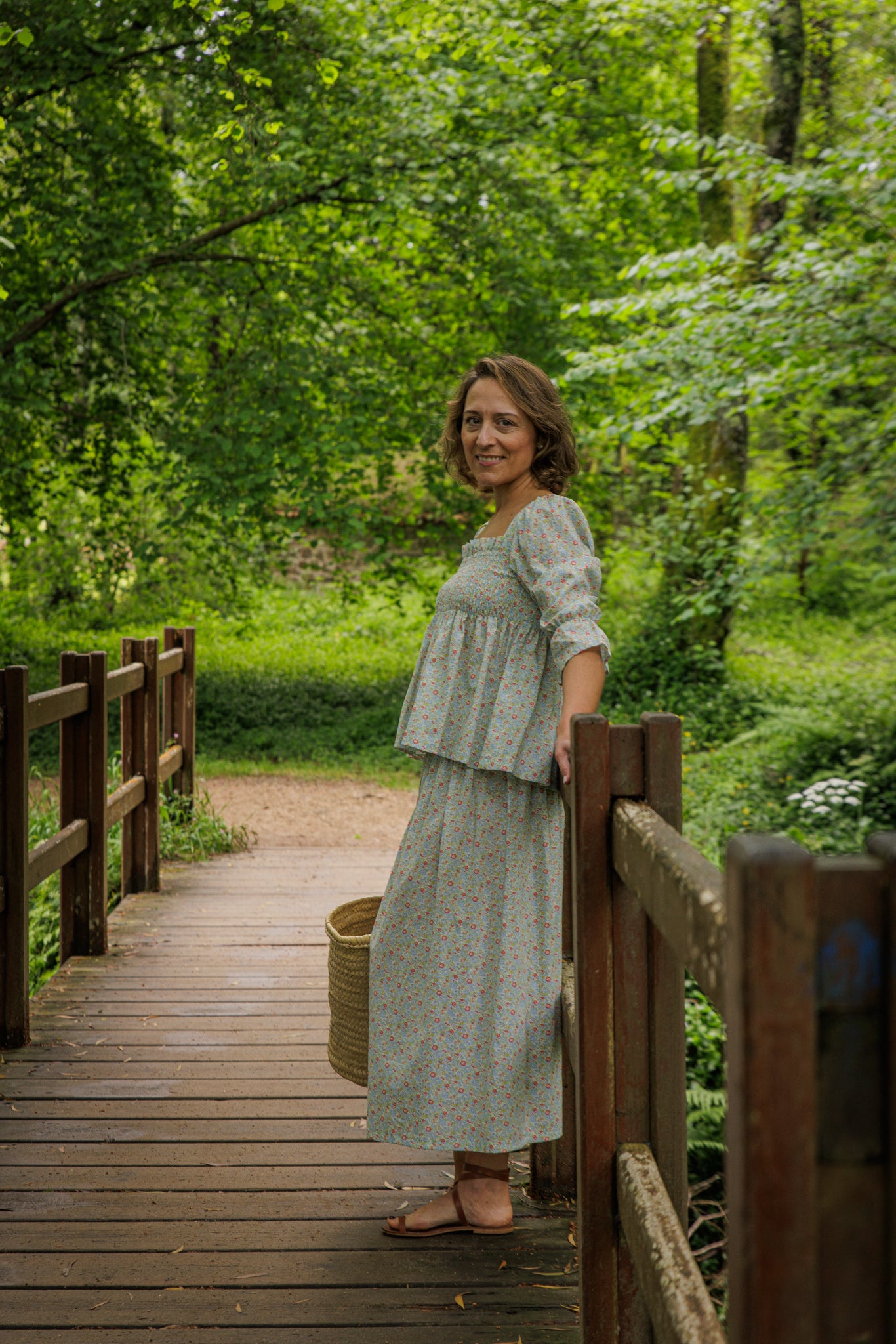 FALDA FLORECITAS LIBERTY. Antes 85€ - LA ROMANA GALICIA