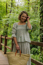 FALDA FLORECITAS LIBERTY. Antes 85€ - LA ROMANA GALICIA