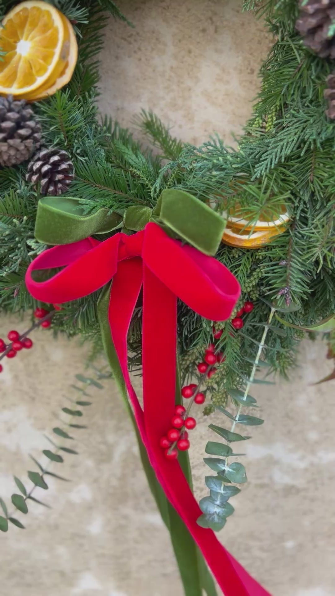 Corona de Navidad Carmen