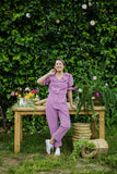 PANTALON PESQUERO VICHY CEREZA. Antes 75€